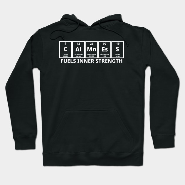 Calmness Fuels Inner Strength Hoodie by Texevod